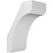 Ekena Millwork 5 1/2-in. W x 8-in. D x 12-in. H Legacy Architectural Grade PVC Knee Brace BRCP055X08X12LEC - alternate 1
